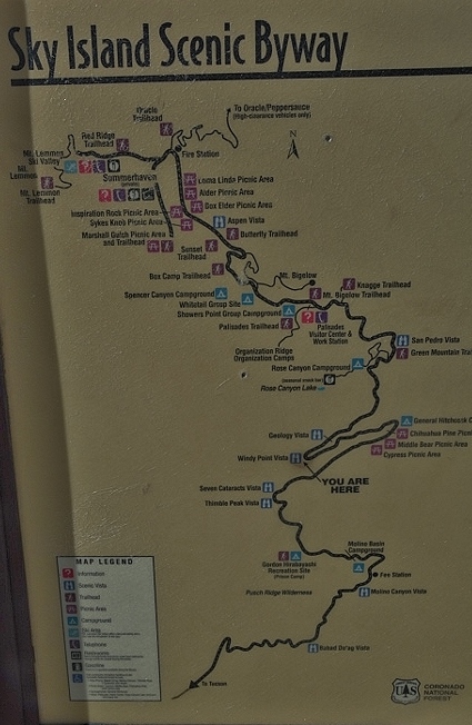 a map of the route